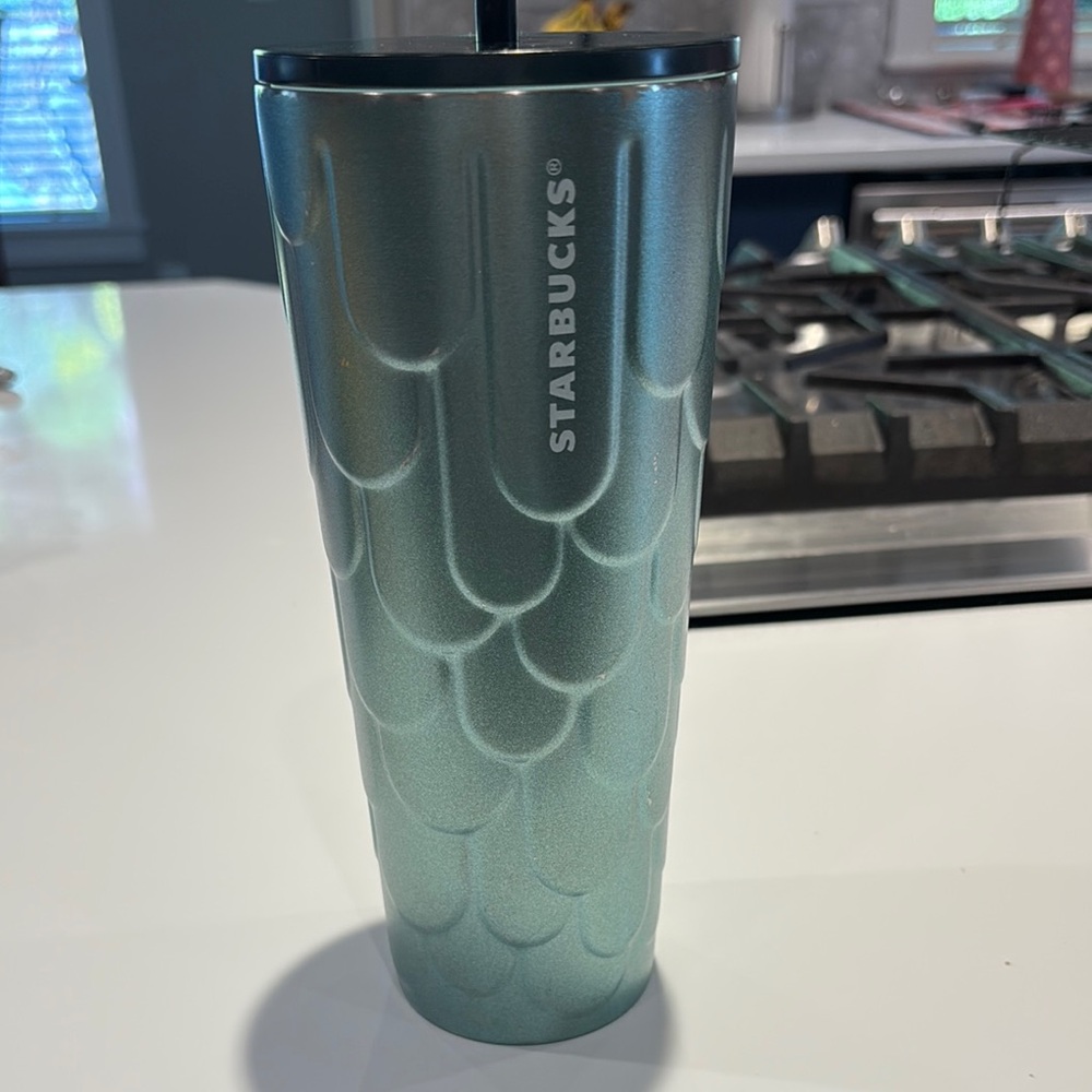 Starbucks Green Mermaid Tumbler Drinkware